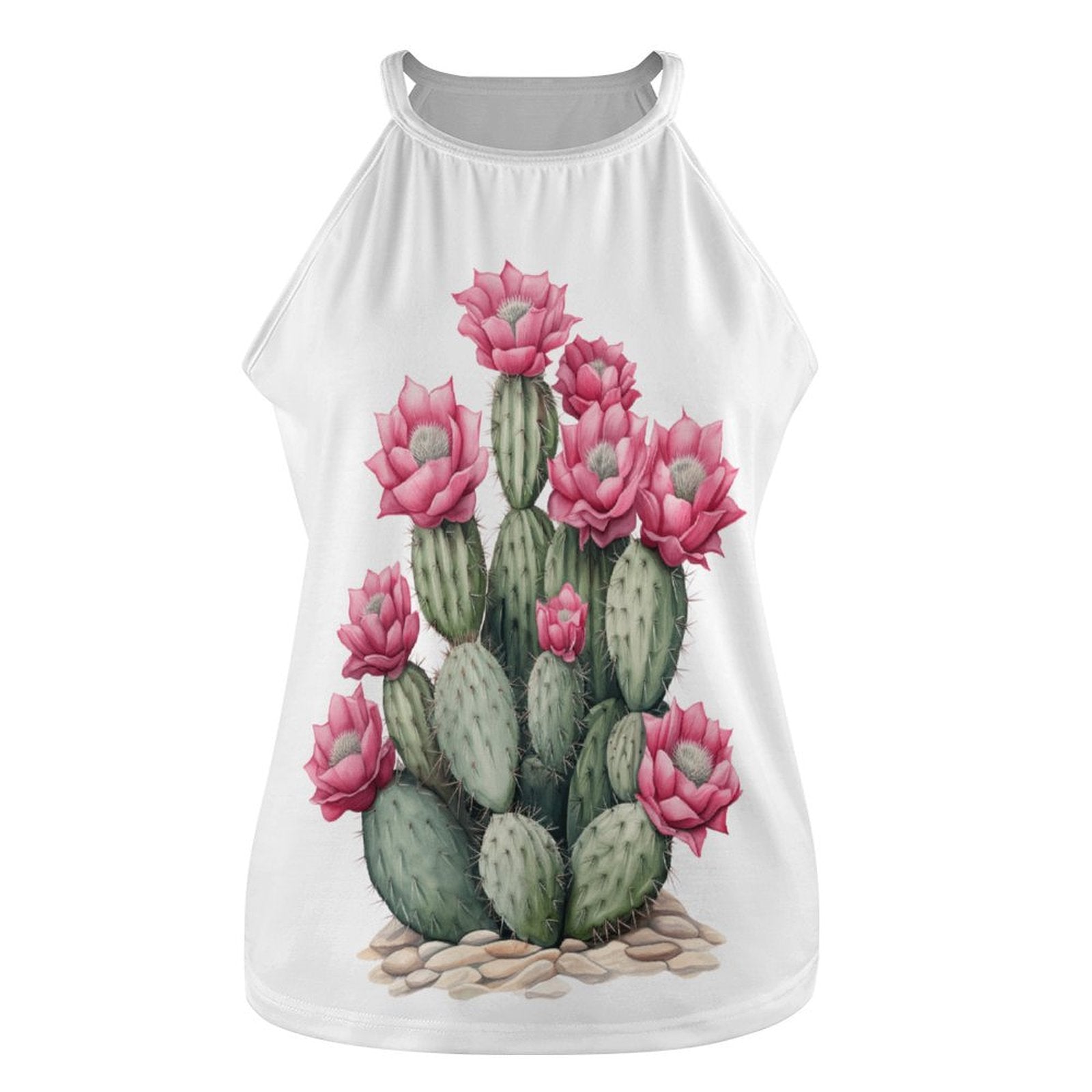Baha Ranch Cactus Western Tank Top