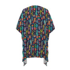 Baha Ranch Crazy Cactus Lady Duster Kimono Coverup