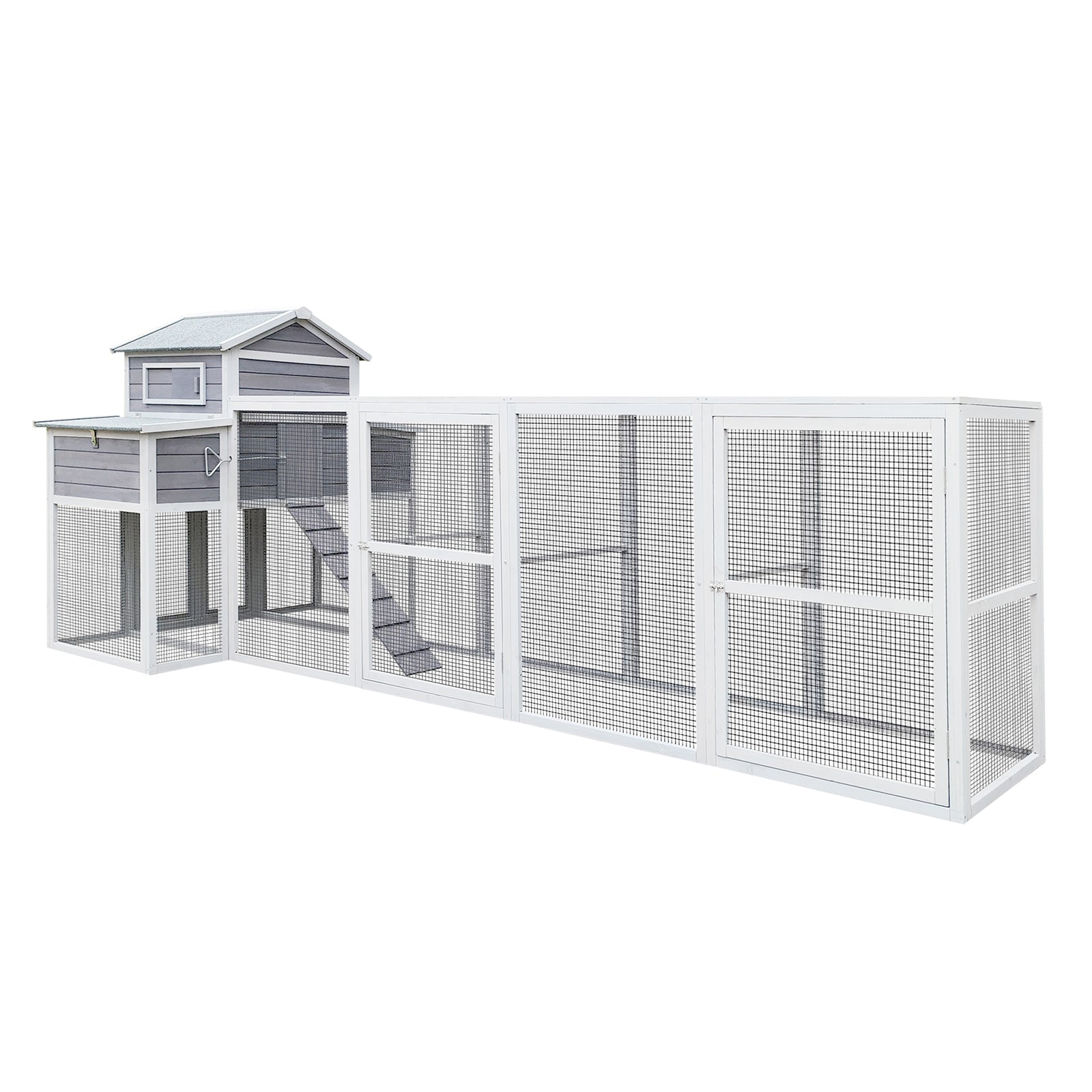 150" Extra Large Wooden Chicken Coop