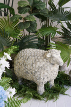 Magnesium Sheep Figurine with Weathered Finish