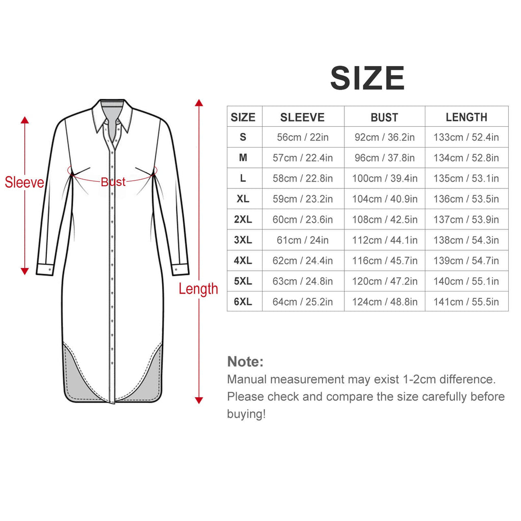 Baha Ranch Colores de Mexico Pictures of the Southwest Button-Up Long Sleeve Shirt Dress Duster