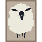 Sylvie Farm Sheep Framed Canvas by Hannah Beisang