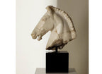 Nordic Retro Resin Craft Horse Head Sculpture Ornament