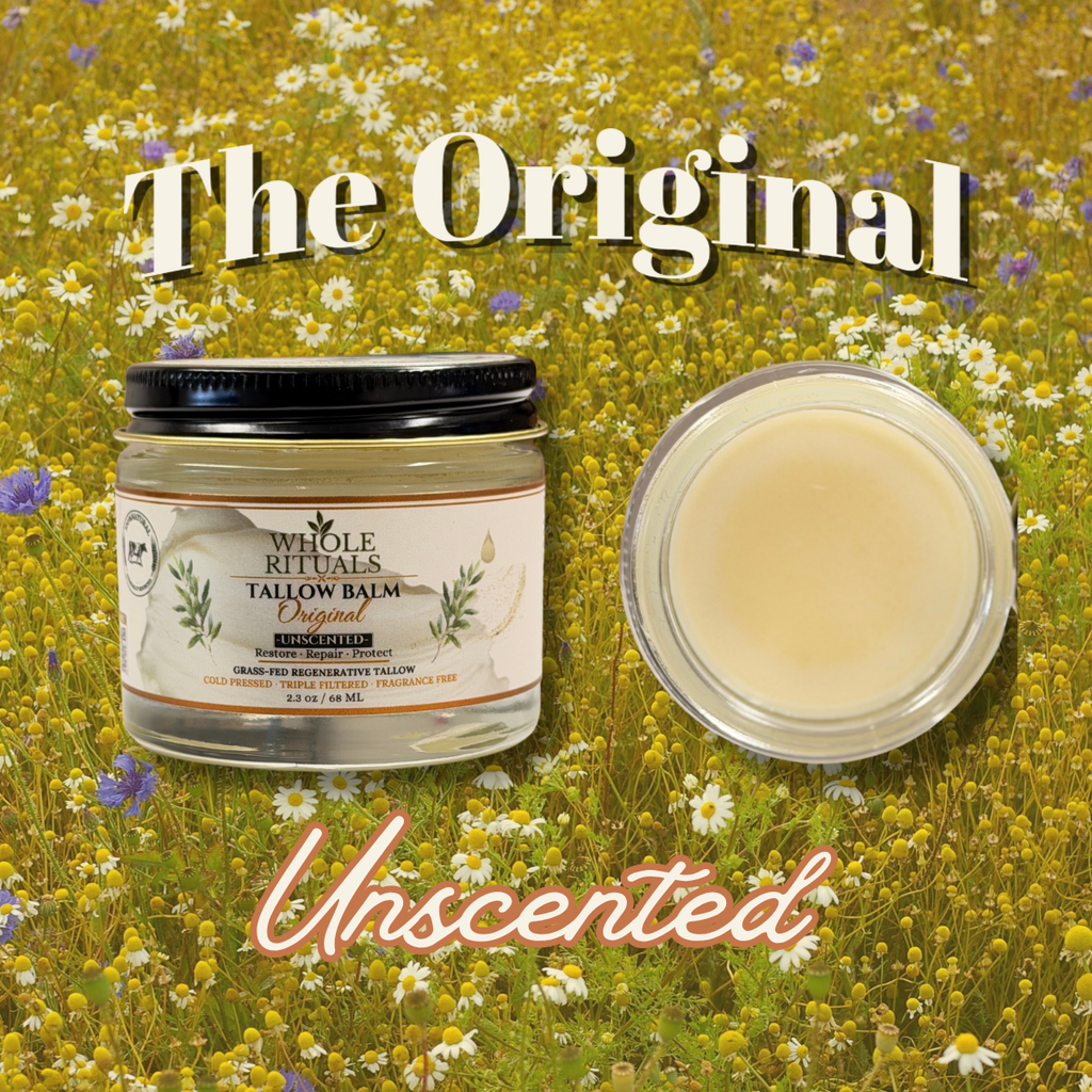 Grass-Fed Beef Tallow Balm – Unscented