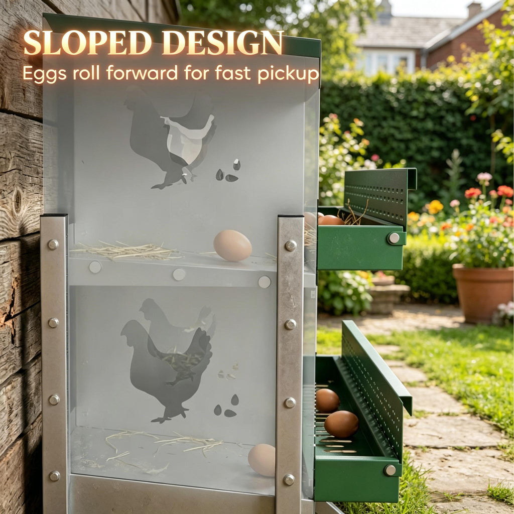 Outdoor Egg Laying Boxes, Metal Nesting Boxes, Chicken Nesting Boxes