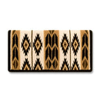 1466-2 Flying Eagle 38x34 New Zealand Wool Saddle Blanket CHOCOLATE