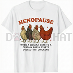 "Women Collecting Chickens" Funny Farm T-Shirt
