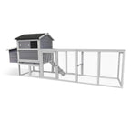 Chicken Coop With Run And Nesting Box