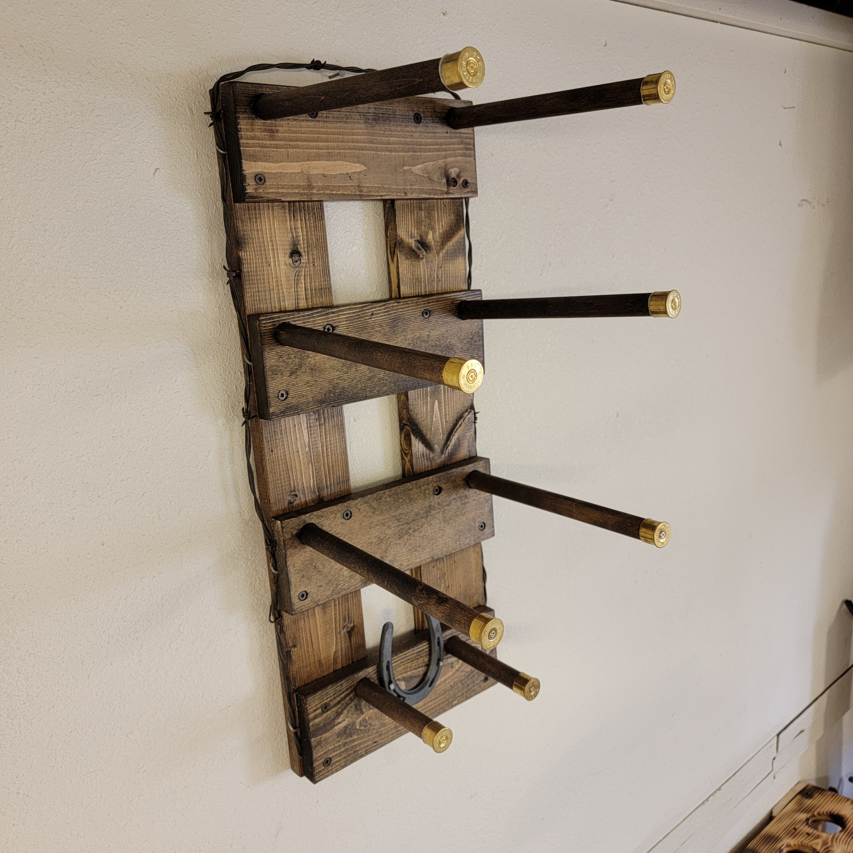The 3-Hatter: Vertical Wall-Hanging Western Organization