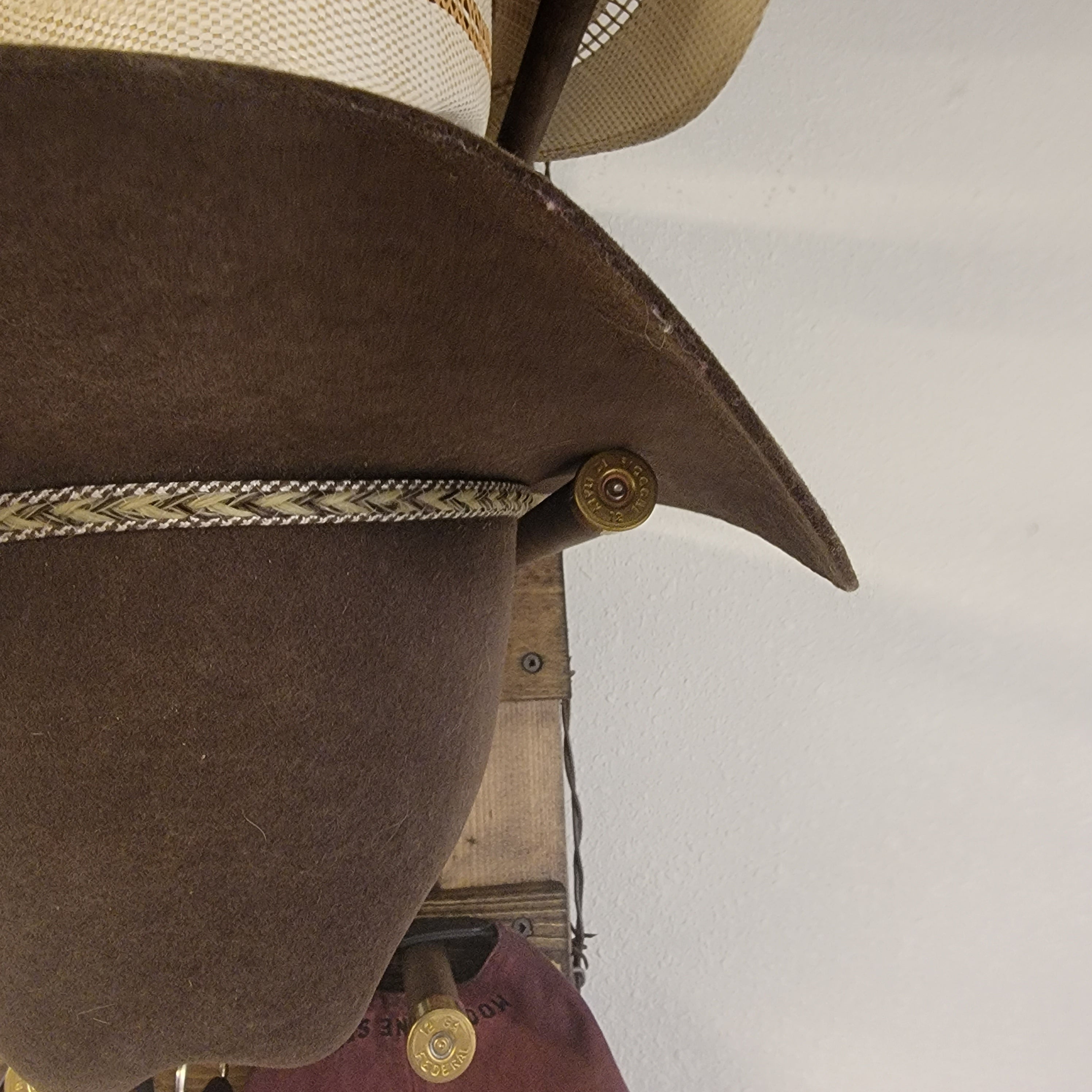 The 3-Hatter: Vertical Wall-Hanging Western Organization