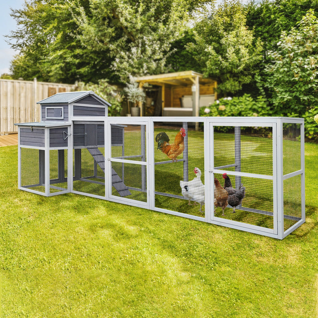 150" Extra Large Wooden Chicken Coop