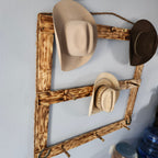 The 9-Hatter Flat: Professional Cowboy Hat Wall Display