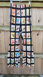 Baha Ranch Vintage Cowboy Collage Western Flare Pants