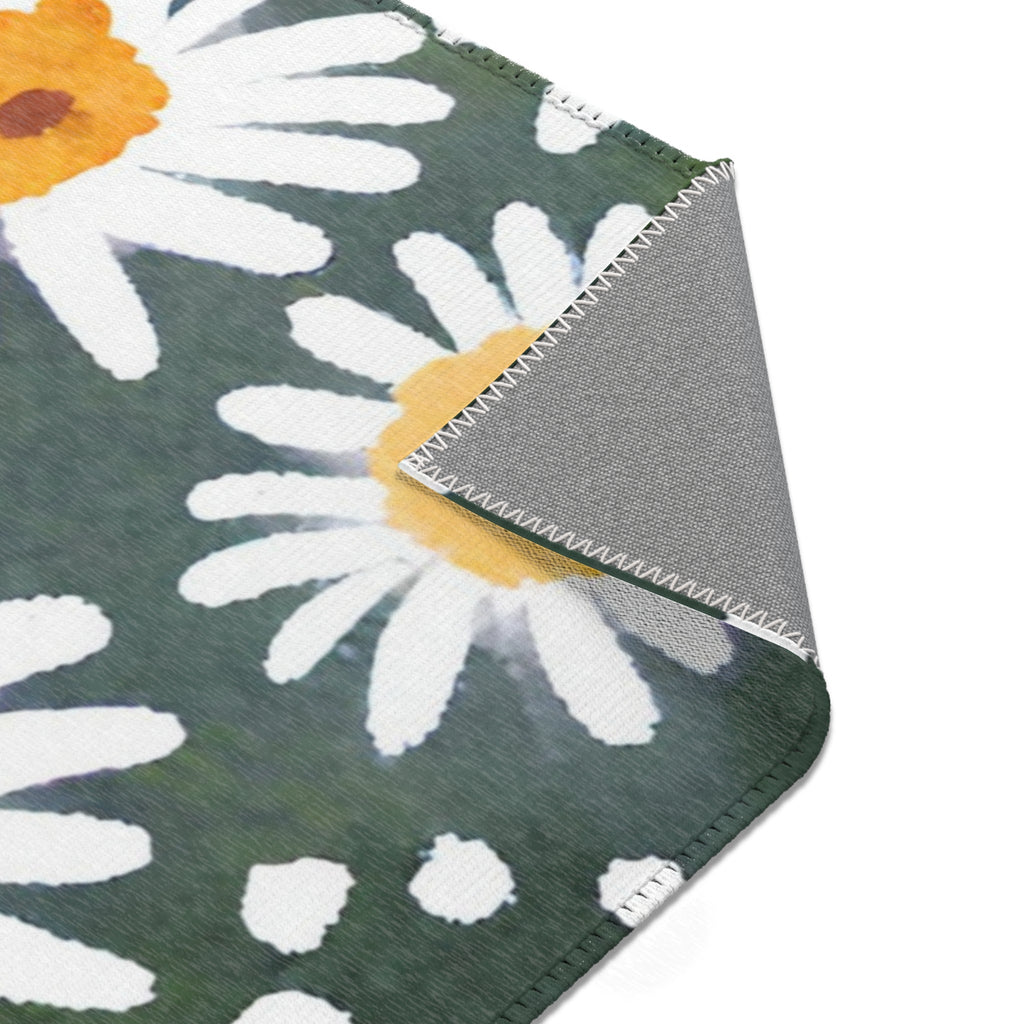 Rabbit Mat, Green Daisy