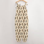 Baha Ranch Vintage Cowgirl Relaxed Fit Overalls Jumpsuit