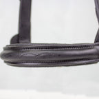 Derby Originals Premium Raised Padded Leather Cattle Show Halter, Small/Medium/Large, Adjustable Fit with 48" Lead and 14" Chain, Durable Hardware, 1-Year Warranty