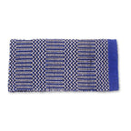 1340-4 Double Weave 32x64 Acrylic Blend Saddle Blanket Royal Blue