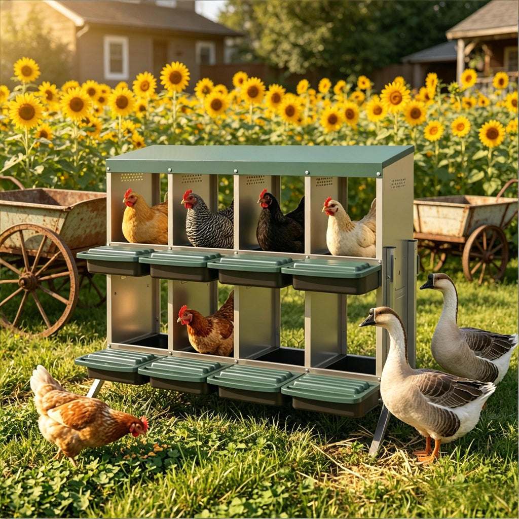 Egg Laying Boxes, Metal Nesting Boxes, Chicken Nesting Boxes