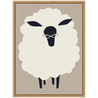 Sylvie Farm Sheep Framed Canvas by Hannah Beisang