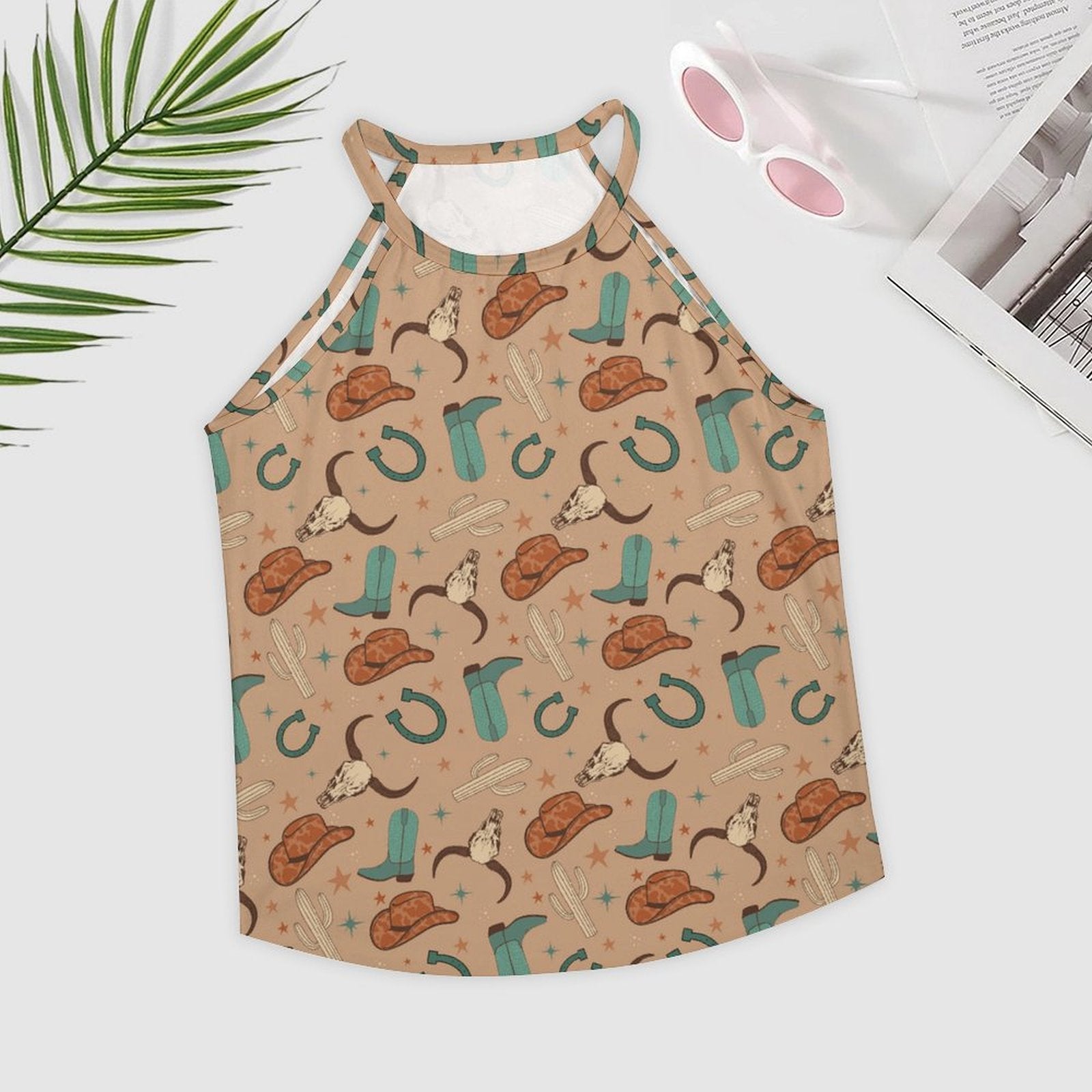 Baha Ranch Western Symbols Tank Top
