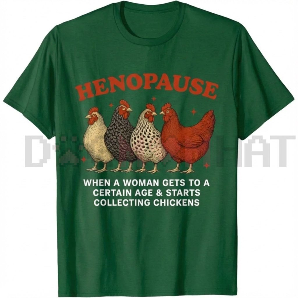 "Women Collecting Chickens" Funny Farm T-Shirt