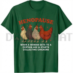 "Women Collecting Chickens" Funny Farm T-Shirt