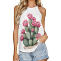 Baha Ranch Cactus Western Tank Top
