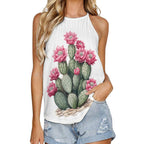 Baha Ranch Cactus Western Tank Top