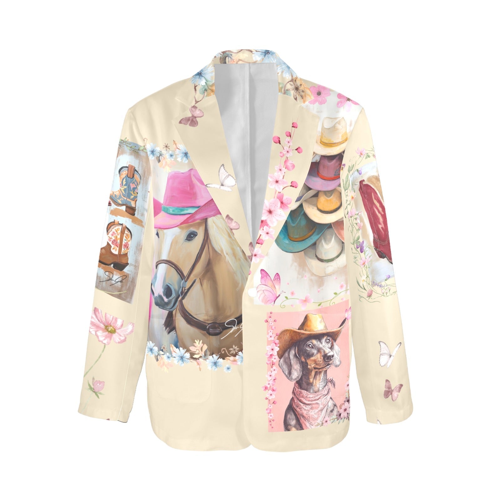 Baha Ranch Danilo Painted Cowgirl Western Blazer