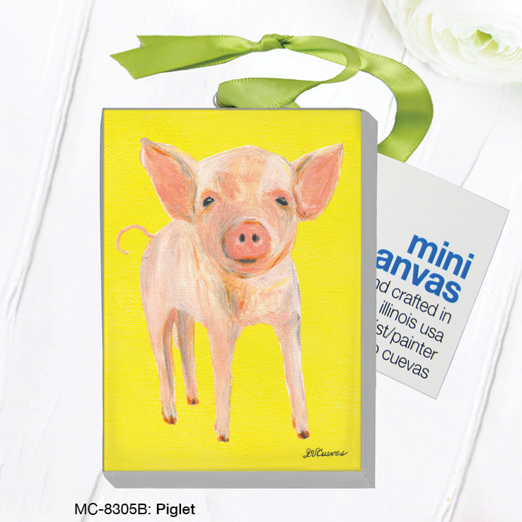 Piglet, Mini Canvas (MC-8305B)