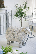 Magnesium Sheep Figurine with Weathered Finish