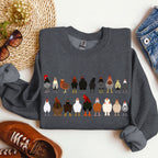 Chicken Breeds Farm Animal Lover Cozy Poultry Keeper For Animal Lovers Everywhere Sweatshirt