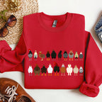 Chicken Breeds Farm Animal Lover Cozy Poultry Keeper For Animal Lovers Everywhere Sweatshirt