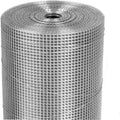 Wire Mesh Fence Roll 60in x 50ft, 1/2in x 1/2in 19GA Galvanized Steel Poultry Netting