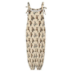 Baha Ranch Vintage Cowgirl Relaxed Fit Overalls Jumpsuit