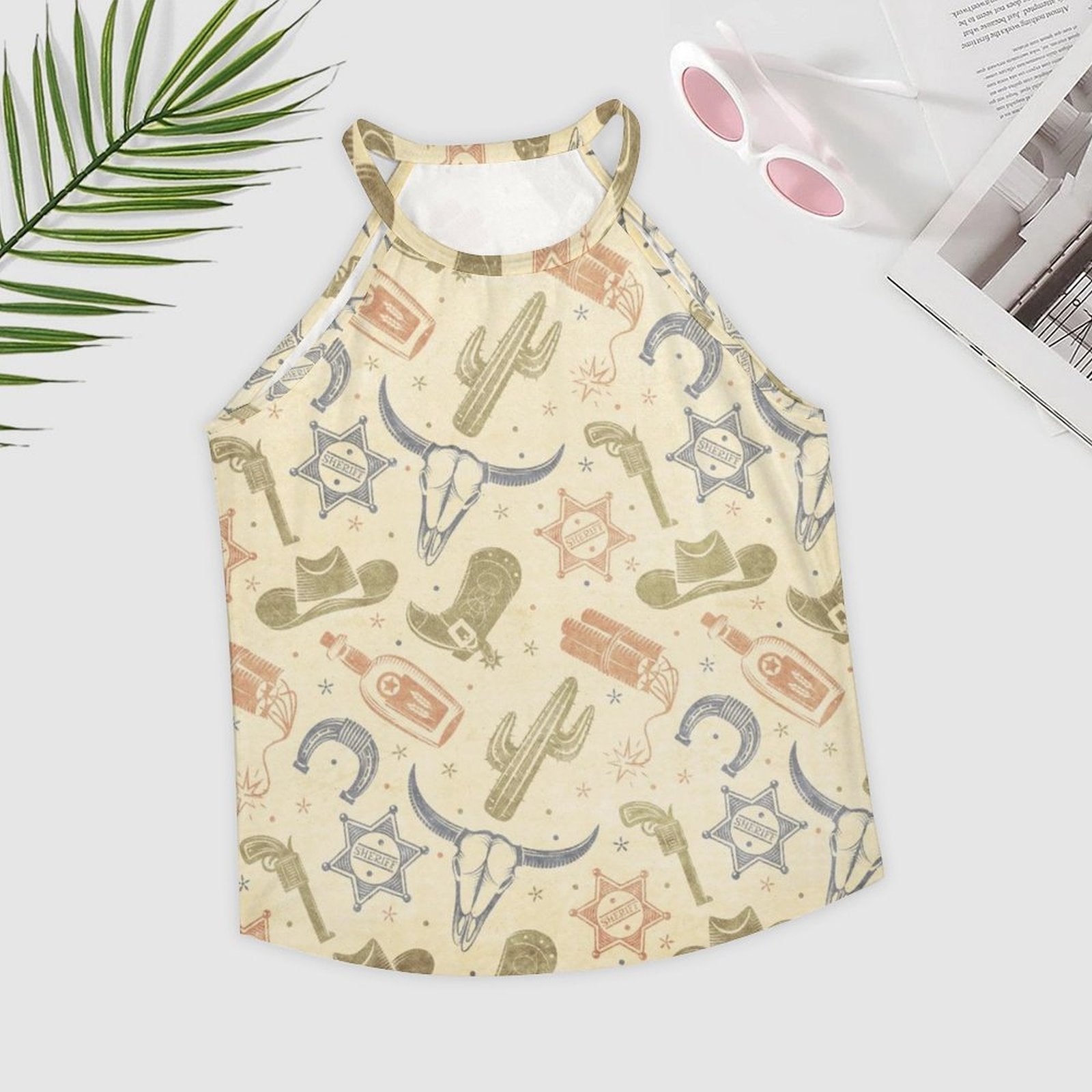 Baha Ranch Western Symbols Tank Top