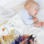 Horse Art Throw Blanket