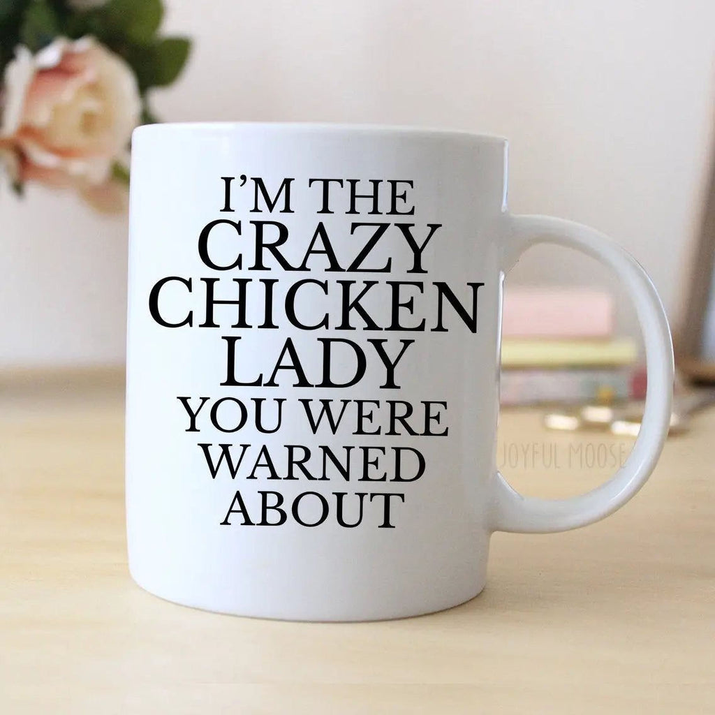 Funny Chicken Mug - Ceramic Coffee Cup | Dishwasher Safe, Microwave Safe Gift