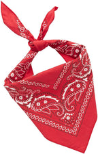 stylesilove Toddler Boys Blue Western Cowboy Vest, Pants, Hat, Red Bandana and Belt 5pcs Outfit