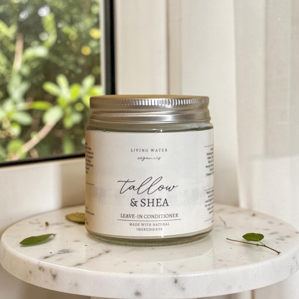 Tallow & Shea Strengthening Leave-In Conditioner with Goat’s Milk