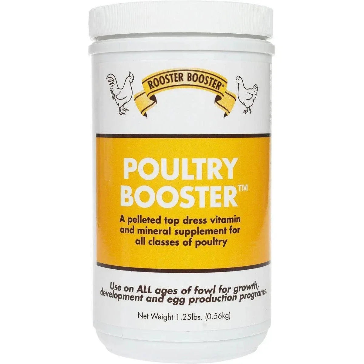Rooster Booster Poultry Cell 16 oz + Poultry Booster 1.25 lb Poultry Care Bundle