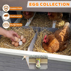 150" Extra Large Wooden Chicken Coop