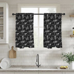 Baha Ranch Ranch Life Window Curtains 28"x40" (2-Piece) Made in America