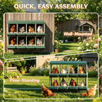 Egg Laying Boxes, Metal Nesting Boxes, Chicken Nesting Boxes