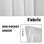 Baha Ranch Highland Cow Curtains Window Curtain 28"x40" (2-Piece) Made in America