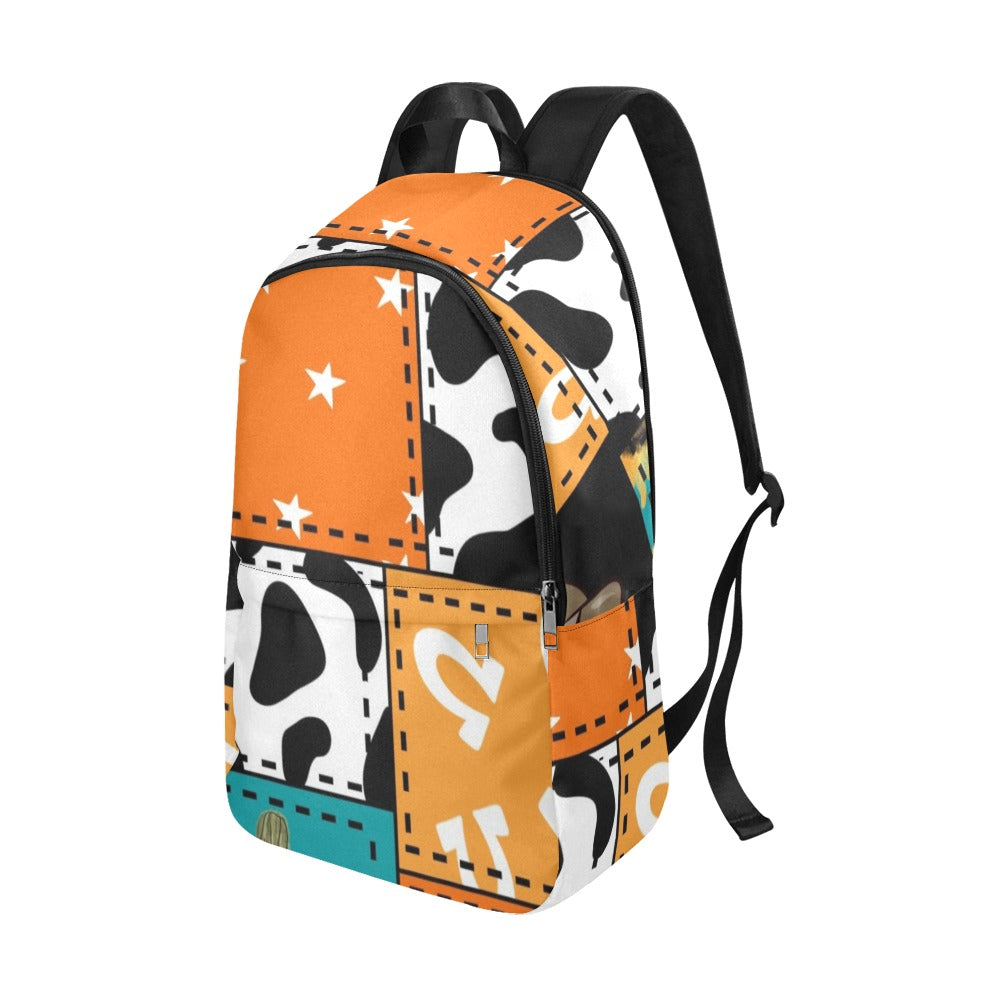Baha Ranch Western Collage Backpack