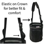 Derby Originals Heavy Duty PVC Mesh Reflective Feed Bag With Extra Comfort Noseband Padding No Spill Flap Design