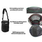 Derby Originals Heavy Duty PVC Mesh Reflective Feed Bag With Extra Comfort Noseband Padding No Spill Flap Design