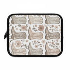 Neutral Cowboy Boot Laptop Sleeve | Tan Western Floral Tech Cover