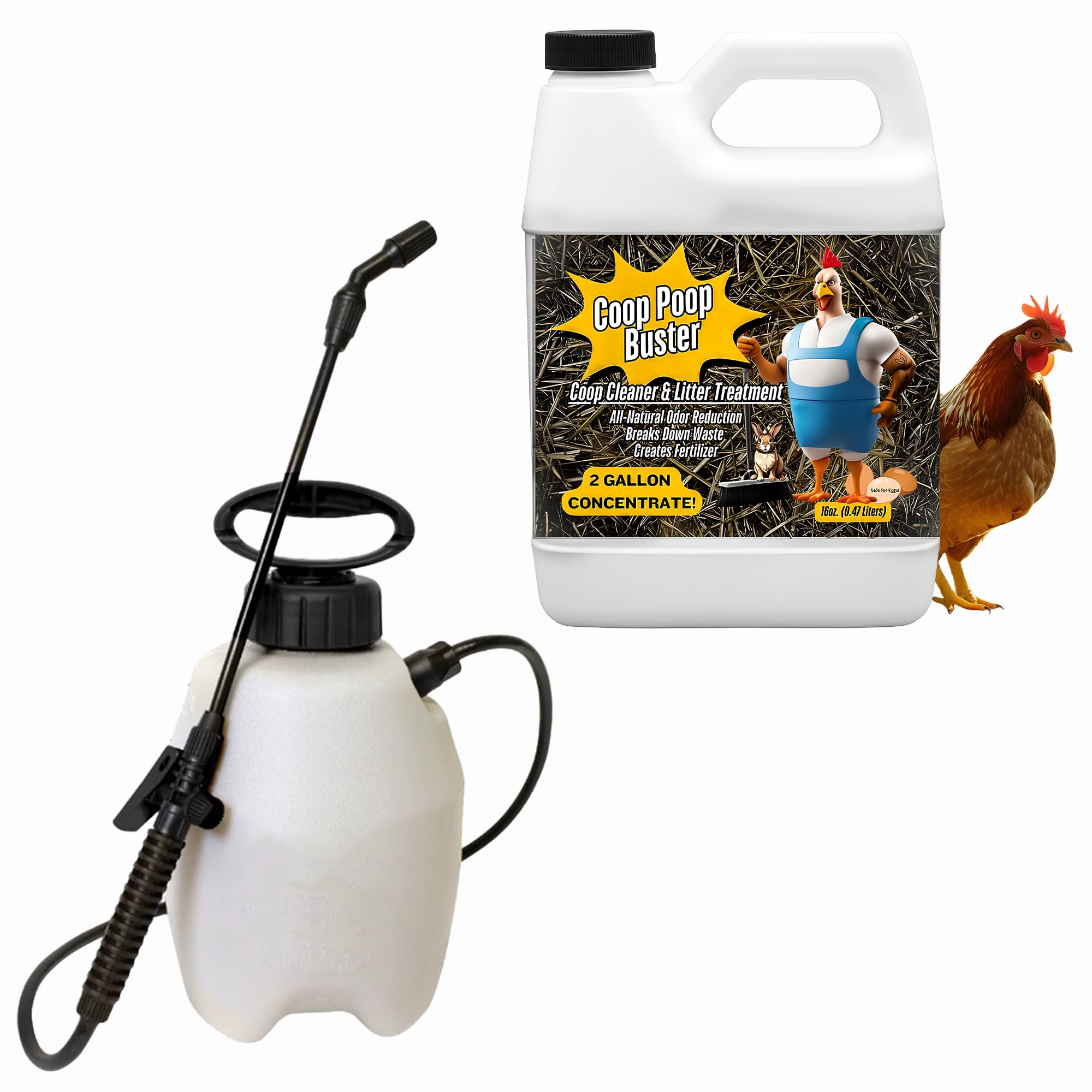 1. Coop Poop Buster